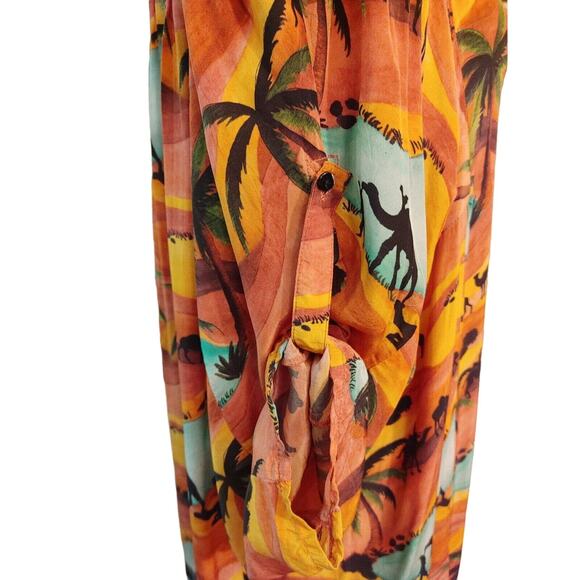 Anthropologie Chufy Oasis Desert Camel Oversized Boho Maxi Dress $550 Large - Picture 8 of 12
